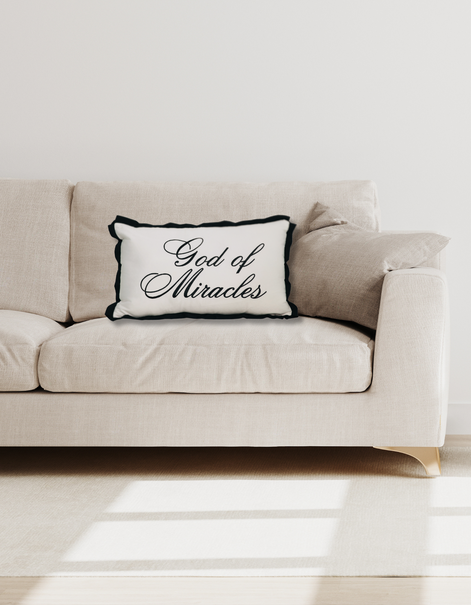 God of Miracles Cushion (Padded)