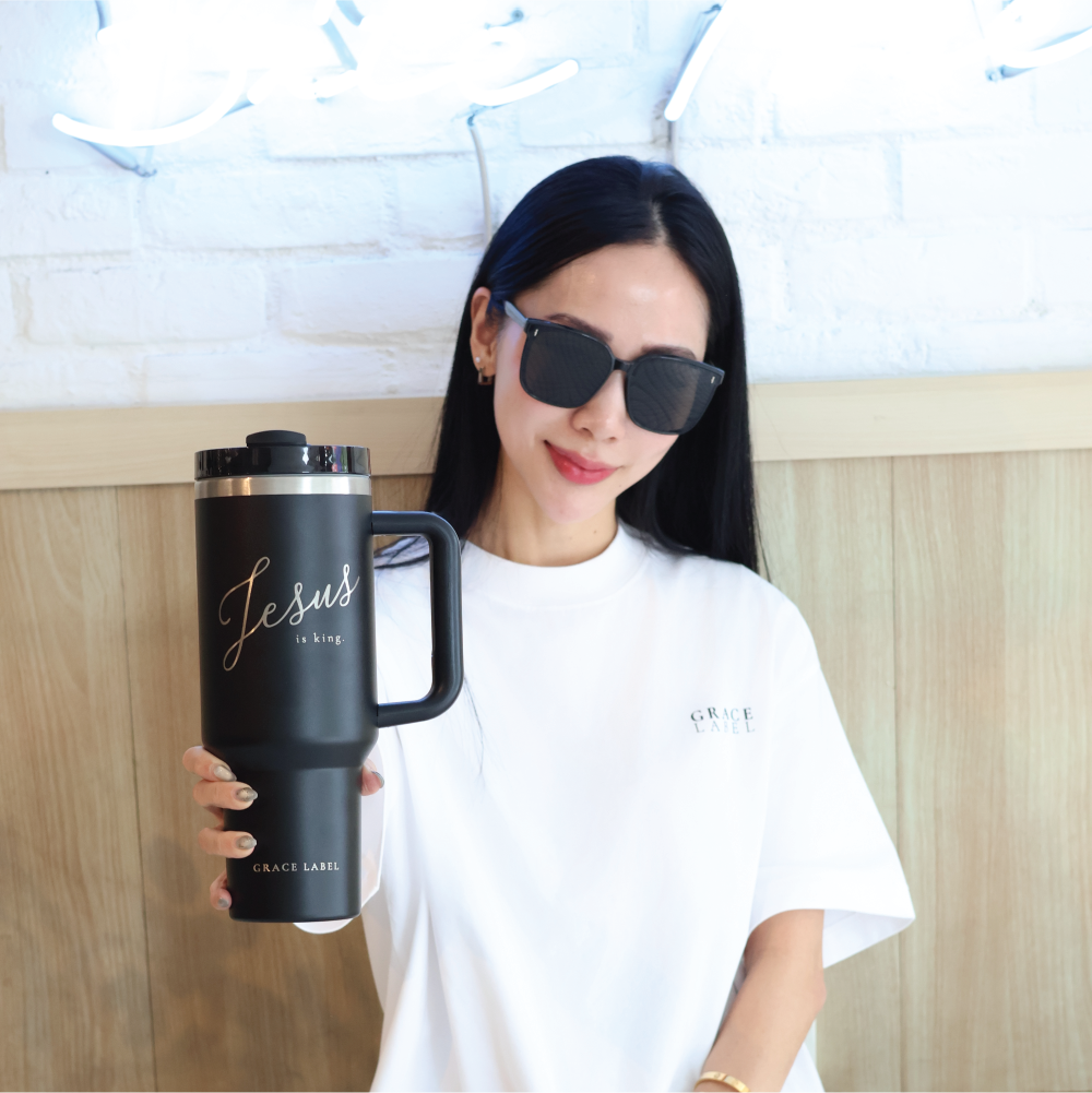 Jesus is King Tumbler by Grace Label