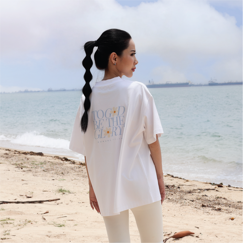 To God Be The Glory Tee by Grace Label 7